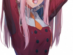 Zero Two PNG Cutout