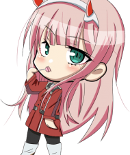 Zero Two PNG Image