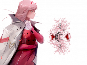 Zero Two PNG Pic