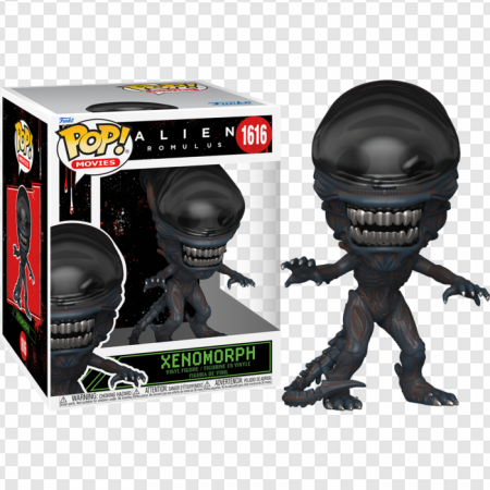 Xenomorph figure, Alien collectible, Funko Pop toy, Sci-fi merchandise, Alien Romulus PNG