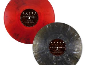 vinyl records, collectible music discs, colored vinyl, limited edition albums, Alien Romulus PNG