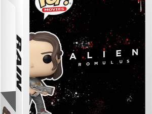 Funko Pop figure, Alien Romulus collectible, sci-fi toy, action figure, Alien Romulus PNG