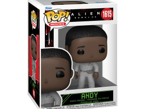 Funko Pop, Alien collectibles, Andy figure, vinyl toy, Alien Romulus PNG