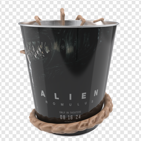 alien movie, sci-fi film, horror genre, collectible item, Alien Romulus PNG