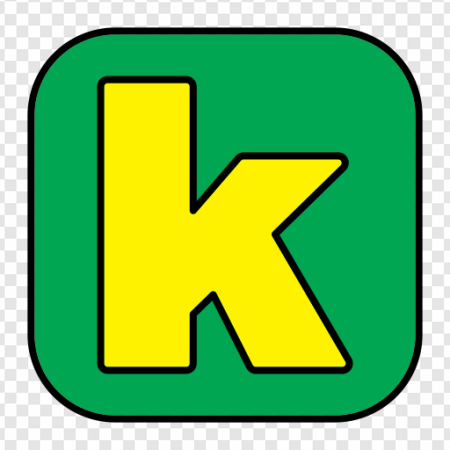 K logo, educational platform, online learning, interactive tools, Alphabet Lore Letter K PNG