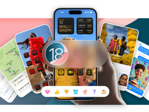 mobile app interface, social media interaction, user engagement features, smartphone display, iOS 18 PNG