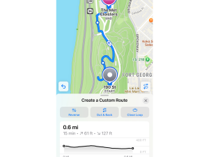 map navigation, route planner, distance measurement, outdoor directions, iOS 18 PNG