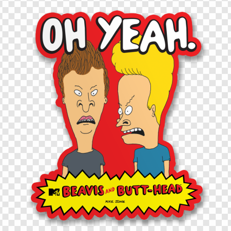 Beavis and Butt-Head, animated series, 90s cartoons, pop culture icons, Beavis Butthead PNG