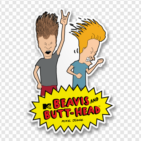 Beavis and Butt-Head, animated series, cartoon characters, Mike Judge, Beavis Butthead PNG