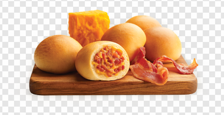 cheesy bacon rolls, savory snacks, breakfast pastries, baked goods, Beef Sausage Egg and Cheese PNG