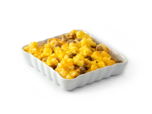 cheesy casserole, comfort food, baked dish, savory meal, Beef Sausage Egg and Cheese PNG