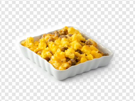 cheesy casserole, comfort food, baked dish, savory meal, Beef Sausage Egg and Cheese PNG