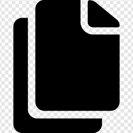 Copy Icon, Duplicate Symbol, Clipboard Emblem, Copy Document PNG