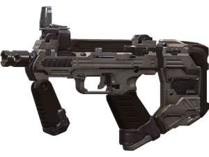 submachine gun, tactical firearm, military weapon, modern firearm, CQB Halo PNG