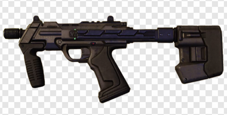 firearm, submachine gun, tactical weapon, modern firearm, CQB Halo PNG