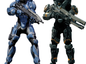 video game characters, futuristic soldiers, sci-fi armor, multiplayer action, CQB Halo PNG