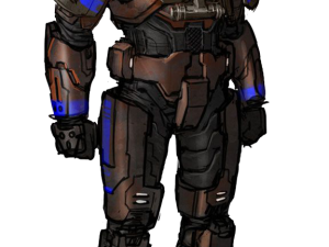 futuristic soldier, armored character, sci-fi design, video game art, CQB Halo PNG