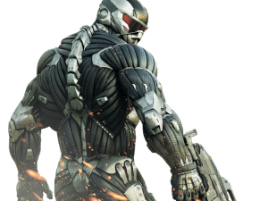 cybernetic soldier, futuristic armor, action game character, sci-fi warrior, CQB Halo PNG