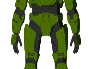 futuristic armor, sci-fi character design, video game protagonist, green combat suit, CQB Halo PNG