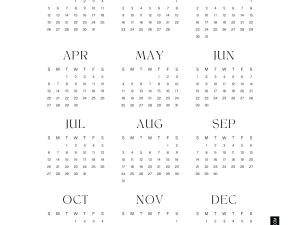 2025 Yearly Calendar, annual planner layout, month-by-month overview, date organization tool, scheduling resource, Calendar 2025 PNG