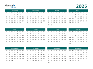 2025 Calendar Layout, yearly planner, monthly schedule, date organizer, time management tool, Calendar 2025 PNG