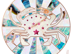 crab zodiac symbol, astrology sign, celestial art, cancer constellation, Cancer Season PNG