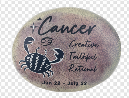 Cancer zodiac sign, astrological stone, June July dates, creative personality traits, faithful and rational characteristics, Cancer Season PNG