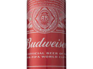 Budweiser beer, American lager, FIFA World Cup sponsor, iconic beer brand, Cerveza Budweiser 269 Ml 24 Unidades PNG