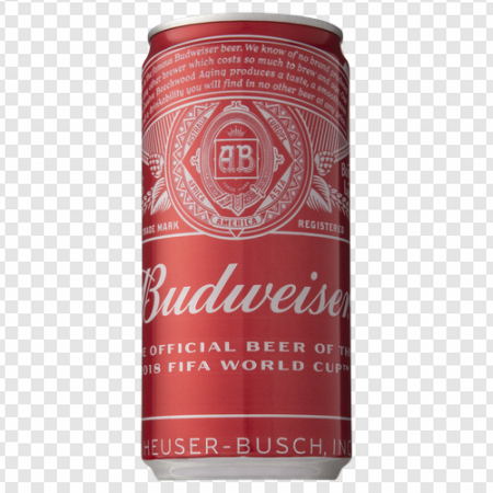 Budweiser beer, American lager, FIFA World Cup sponsor, iconic beer brand, Cerveza Budweiser 269 Ml 24 Unidades PNG