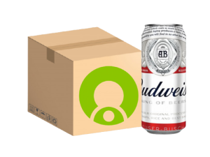 beer delivery, Budweiser packaging, beverage shipping, canned beer, Cerveza Budweiser 269 Ml 24 Unidades PNG