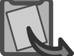 clipboard icon, document sharing, file transfer, data management, Copy Icon PNG