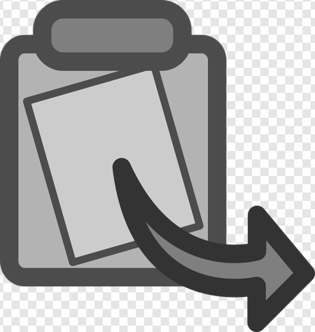 clipboard icon, document sharing, file transfer, data management, Copy Icon PNG