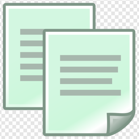 documents, papers, paperwork, printed materials, Copy Icon PNG