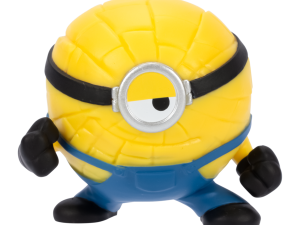 minion toy, yellow character, collectible figure, animated character, Despicable Me 4 PNG