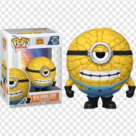 minion figure, collectible toy, animated character, vinyl figurine, Despicable Me 4 PNG