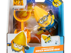 Despicable Me toy, Mega Minion Gus, collectible action figure, animated character figure, Despicable Me 4 PNG