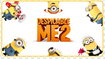 Despicable Me 2, animated film, Minions, family comedy, movie characters, Despicable Me 4 PNG