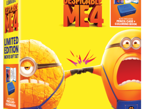 Despicable Me 4, limited edition DVD, animated movie, Illumination Entertainment, collectible packaging, Despicable Me 4 PNG