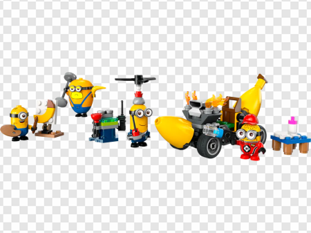 Minion toys, building sets, animated characters, collectible figures, Despicable Me 4 PNG