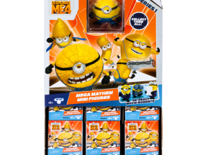 Minions collectibles, Despicable Me toys, blind box figures, series merchandise, Despicable Me 4 PNG