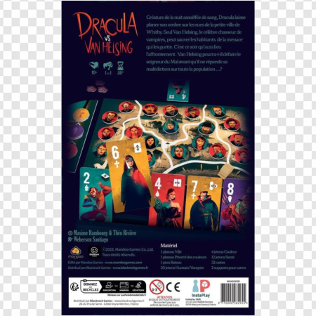 Dracula board game, strategy game, cooperative gameplay, horror theme, Dracula Van Helsing Game PNG