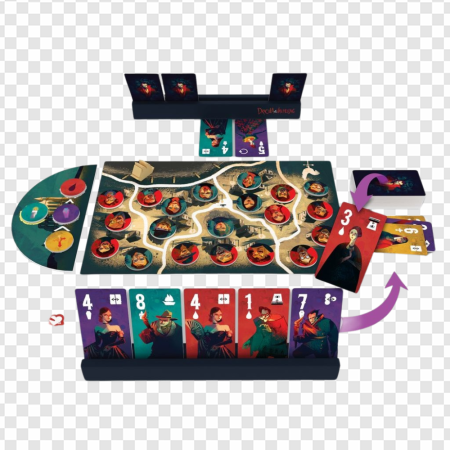 board game, strategy game, tabletop gaming, multiplayer fun, Dracula Van Helsing Game PNG