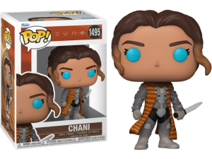 Funko Pop, collectible figure, Chani character, Dune merchandise, Dune Part Two PNG