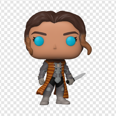 Funko Pop figure, collectible toy, action figure, stylized character, Dune Part Two PNG