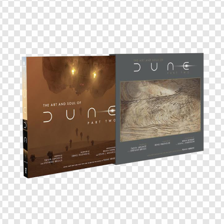 Dune art book, Dune Part Two, science fiction illustrations, Frank Herbert adaptations, Dune Part Two PNG