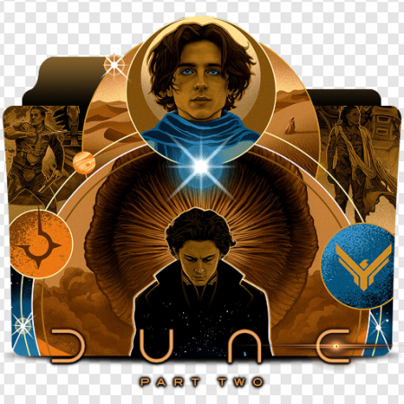 Dune Part Two, sci-fi film, epic adventure, cinematic artwork, Dune Part Two PNG