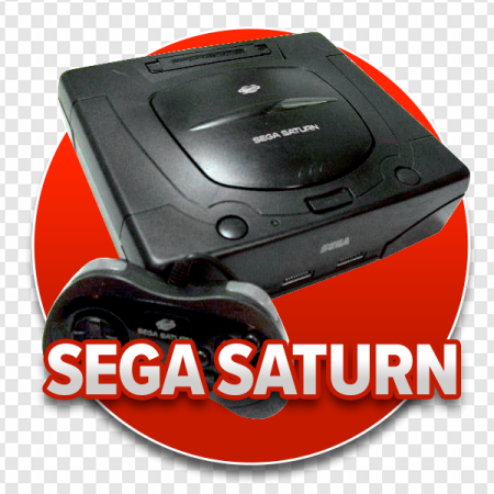 Sega Saturn, retro gaming console, 1990s video game system, Sega gaming hardware, Enemy Zero Sega Saturn PNG