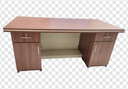 wooden desk, office furniture, storage cabinet, workspace table, Executive Board Table PNG