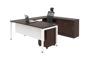 modern office desk, executive workstation, ergonomic chair, stylish furniture, Executive Board Table PNG