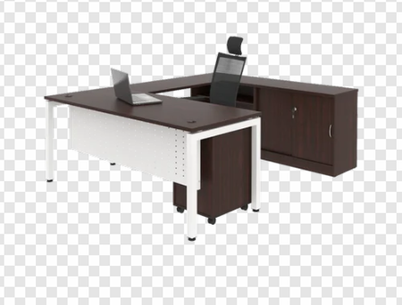 modern office desk, executive workstation, ergonomic chair, stylish furniture, Executive Board Table PNG